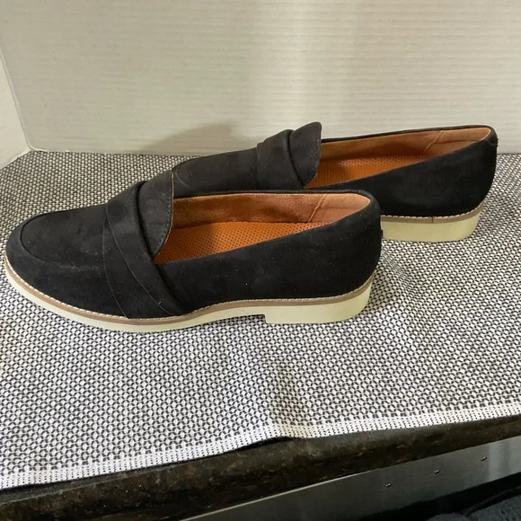 SoftWalk Walsh Black Suede Sli -On Loafers size 8.5.‎ Preppy,career,minimalist - Picture 7 of 15